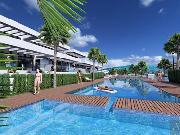 Bungalow amb piscina en venda a Algorfa