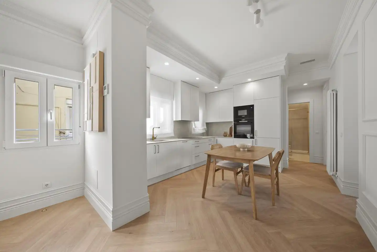 Kitchen of Flat for sale in Madrid  with Air Conditioner, Heating and Furnished