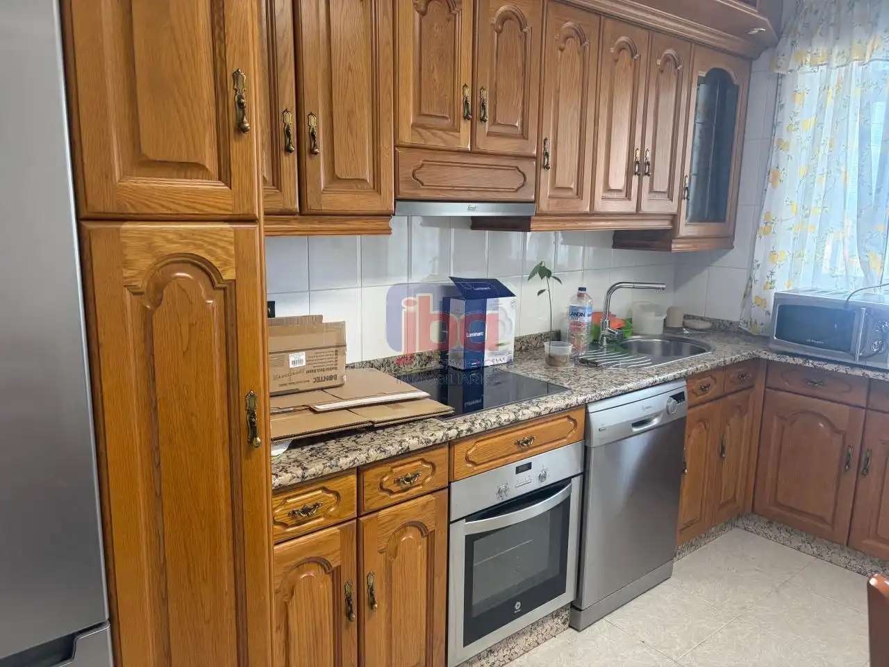 Kitchen of Flat for rent in Ourense Capital   with Heating, Storage room and Furnished