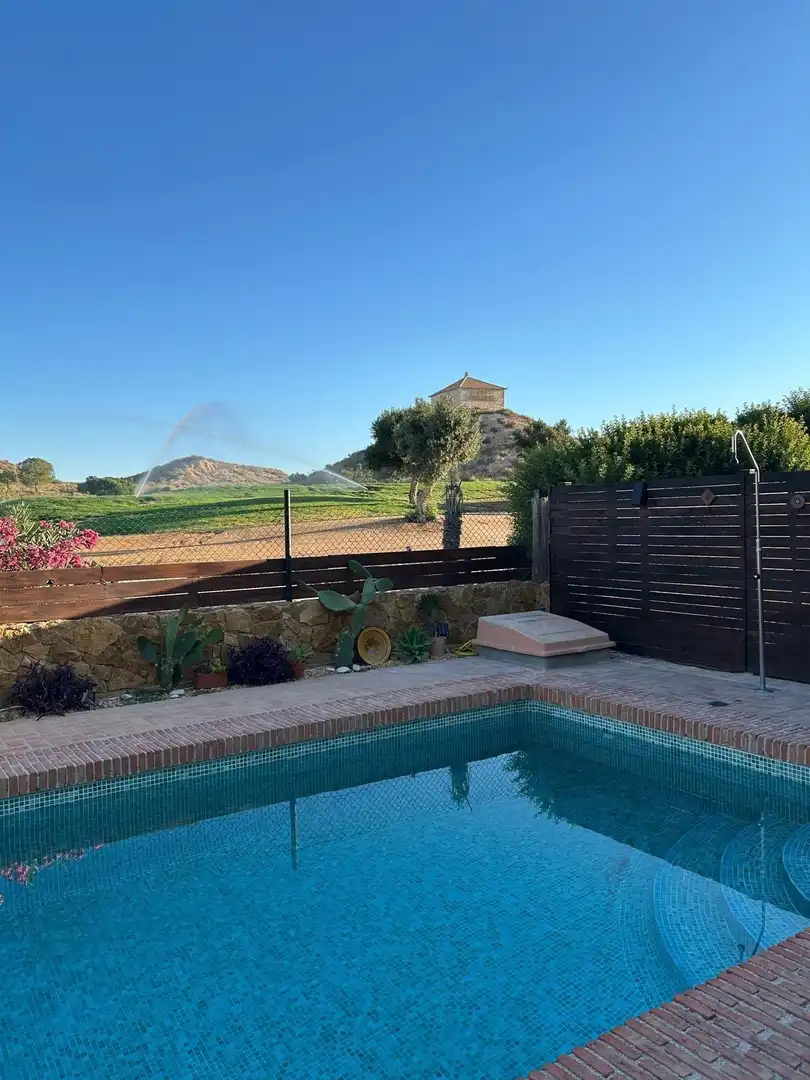 Piscina de Casa o xalet en venda en Murcia amb Aire condicionat, Jardí privat i Terrassa