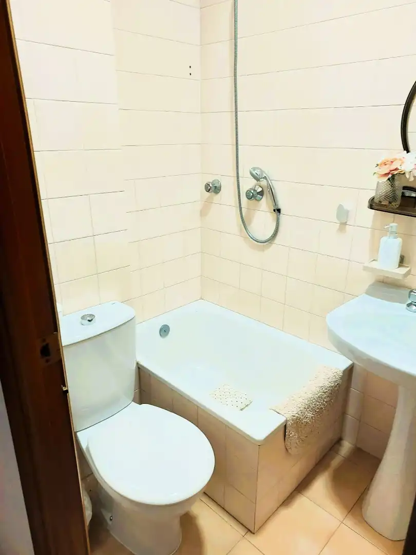 Bathroom of Flat for rent in Punta Umbría  with Furnished, Balcony and Pets allowed