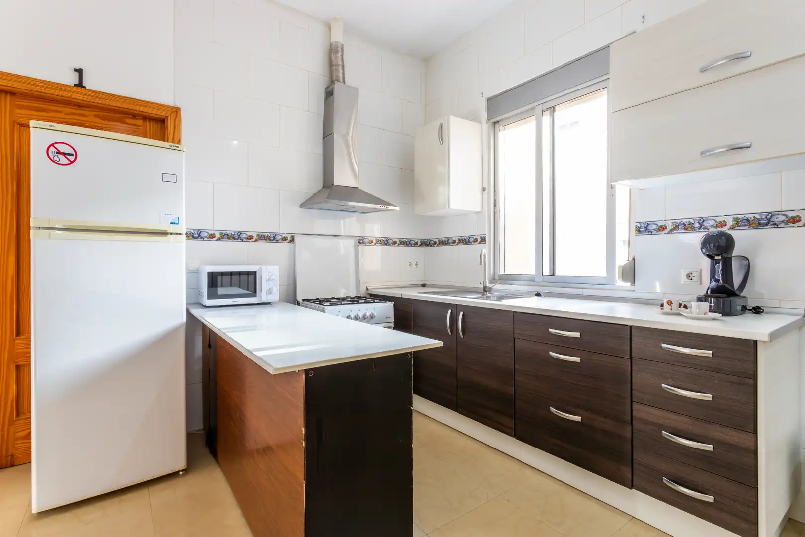 Kitchen of Flat for rent in Alicante / Alacant  with Terrace and Furnished