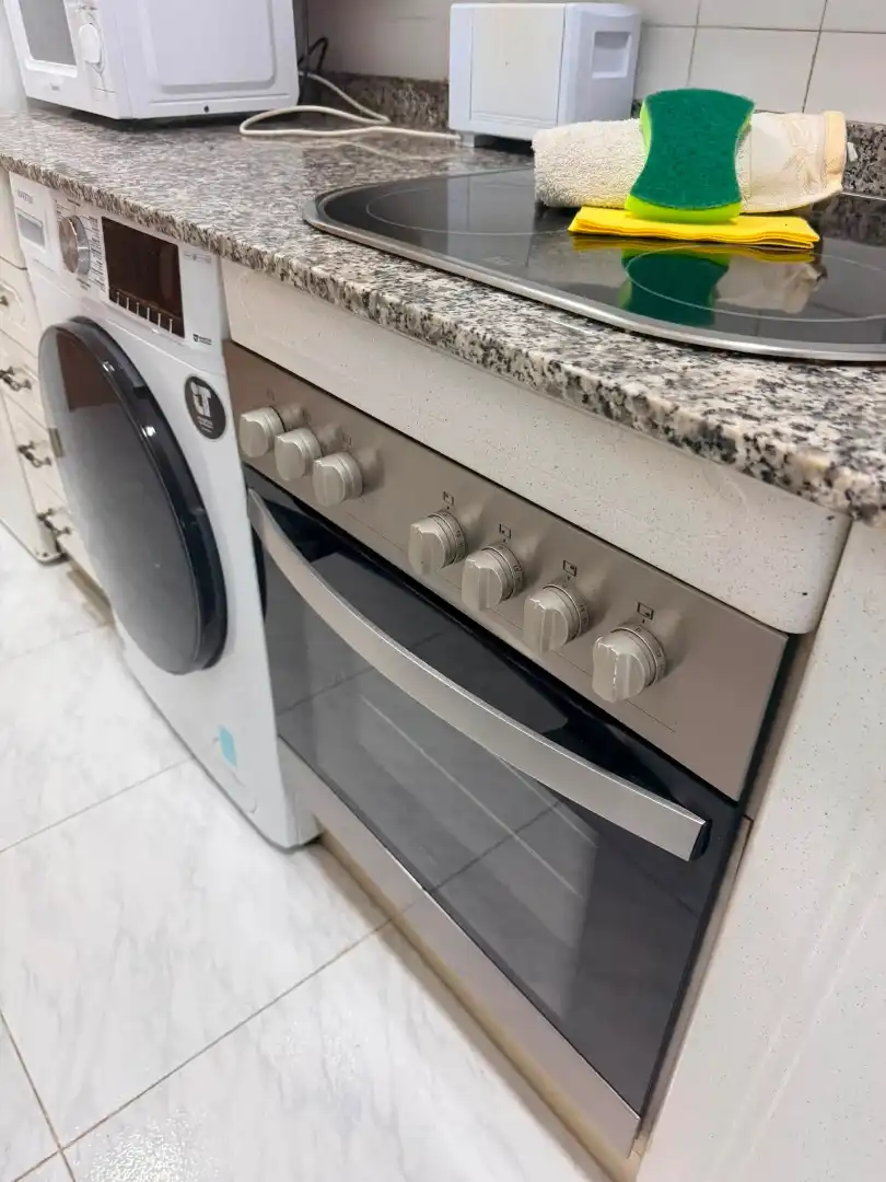 Kitchen of Flat for sale in Torrelavega   with Heating, Parquet flooring and Furnished