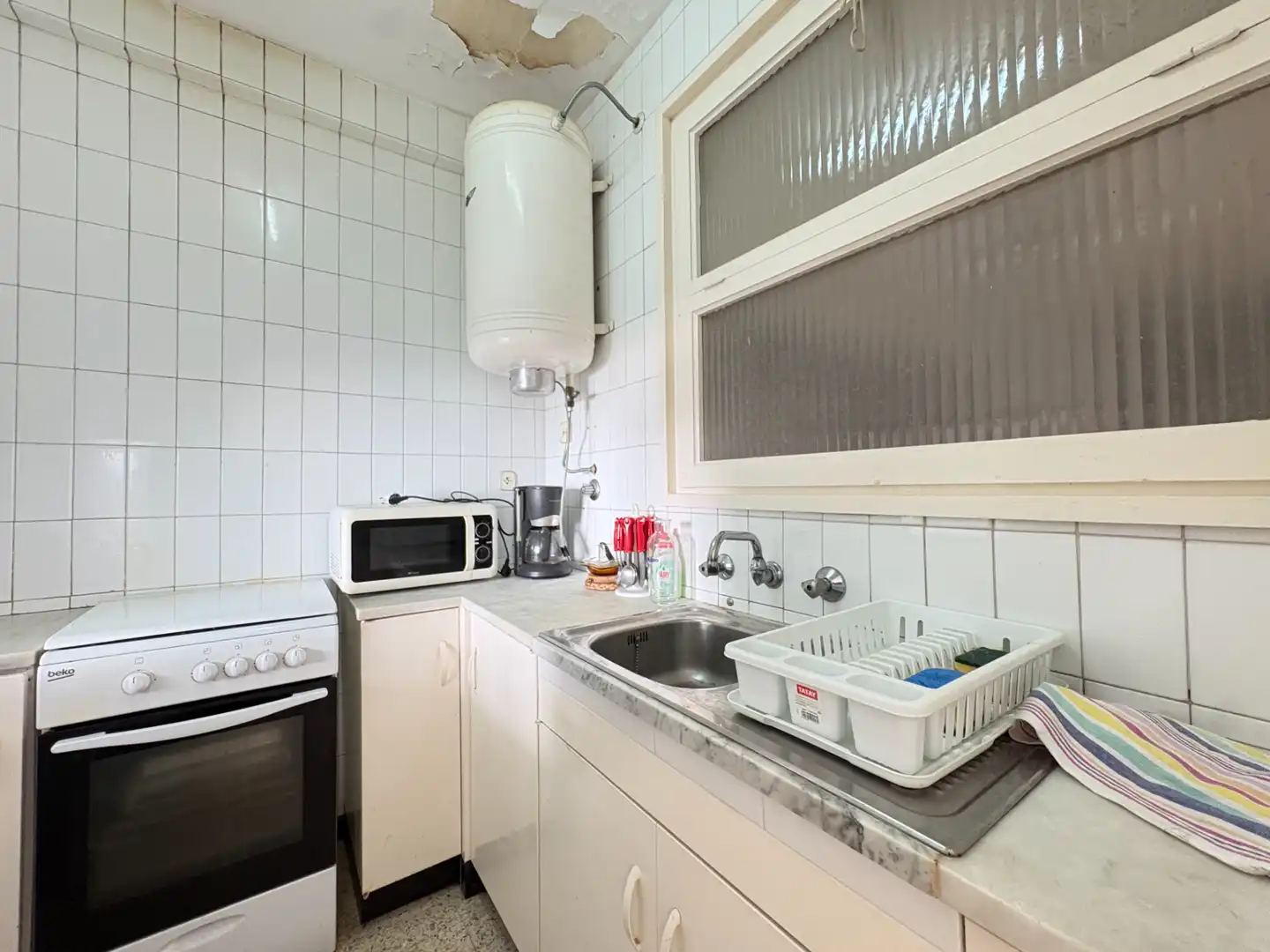 Cuina de Apartament en venda en Roses amb Terrassa, Moblat i Balcó