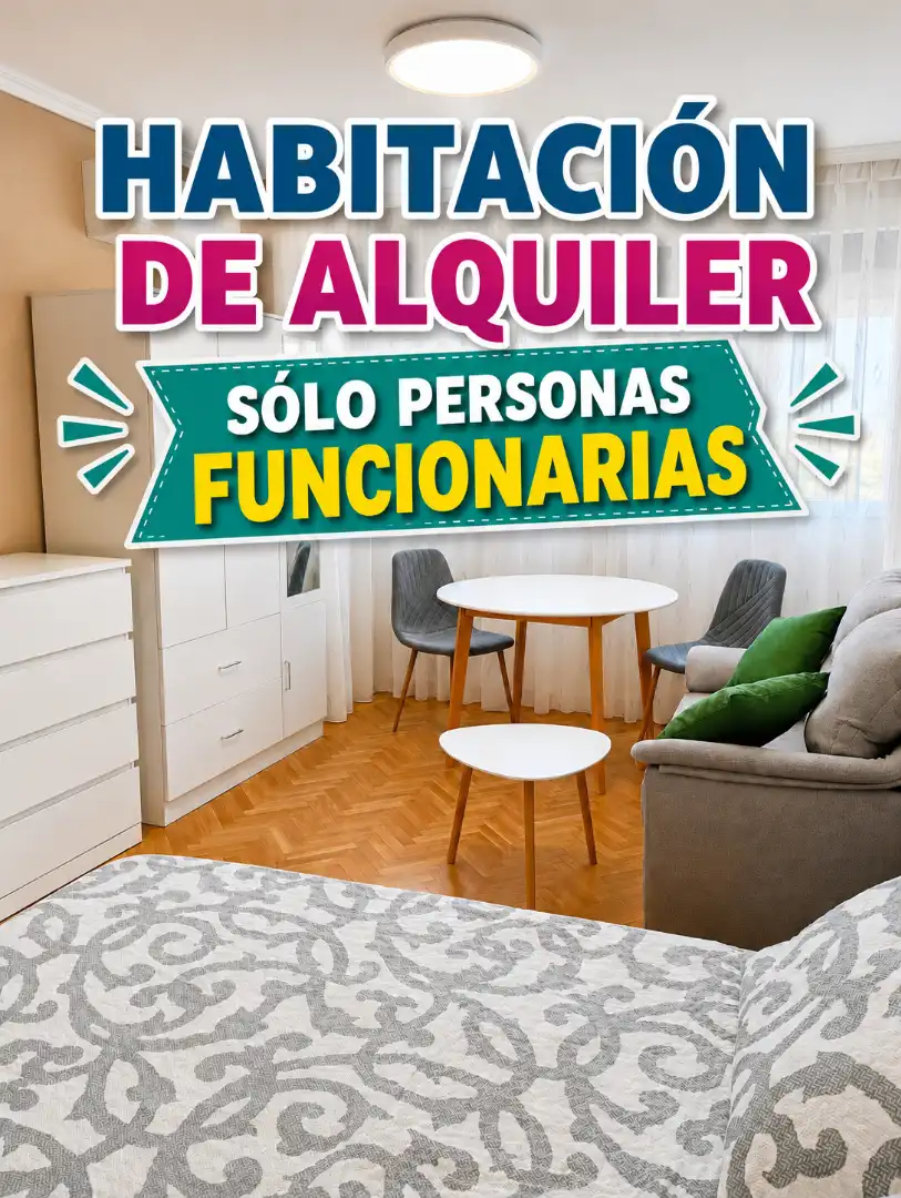 Habitación de Piso para compartir en Fuenlabrada con Aire acondicionado, Calefacción y Parquet
