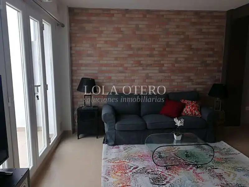 Sala de estar de Ático de alquiler en Valencia con Aire acondicionado, Calefacción y Terraza