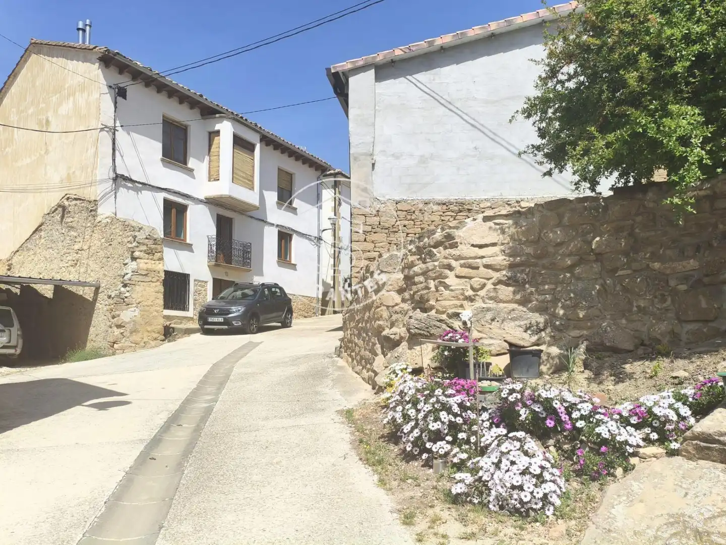 Vista exterior de Casa o chalet en venta en Aberin con Jardín privado, Terraza y Balcón
