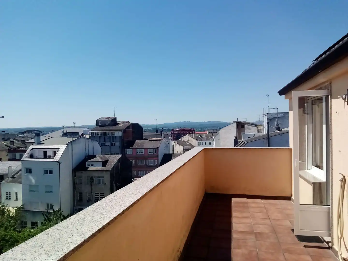 Terrace of Duplex for rent in Lugo Capital  with Heating, Terrace and Storage room