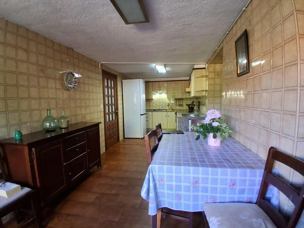 Cuina de Finca rústica en venda en Cuntis amb Calefacció, Jardí privat i Traster