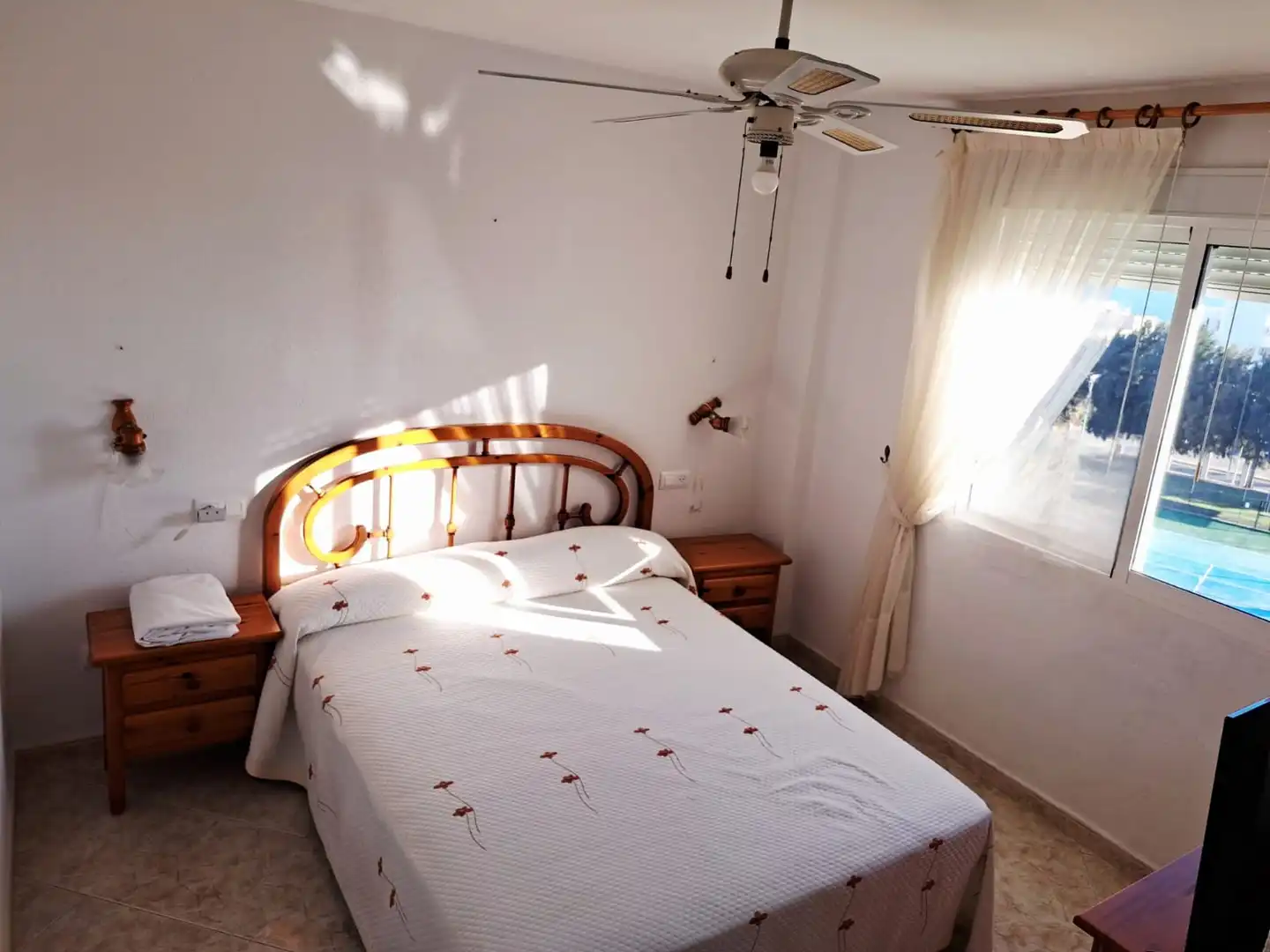 Schlafzimmer von Wohnung zur Miete in El Puerto de Santa María mit Klimaanlage, Terrasse und Möbliert