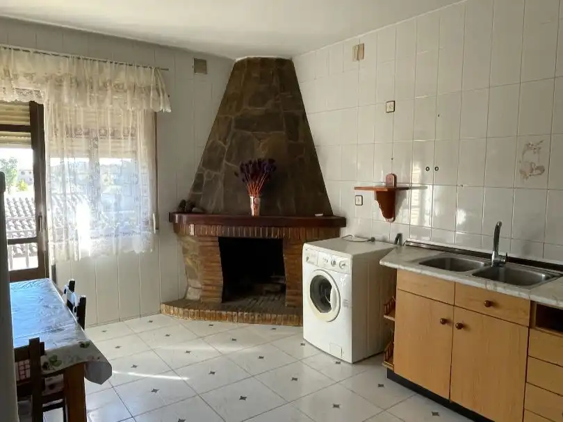 Kitchen of Flat for rent in Ferreras de Abajo  with Heating, Terrace and Furnished