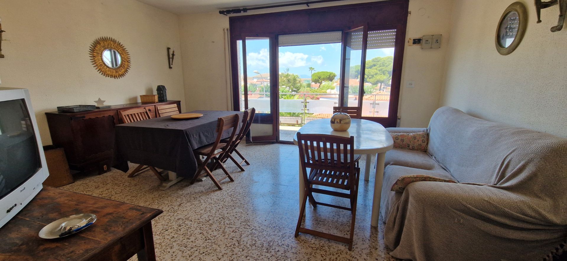 Menjador de Apartament en venda en Cambrils amb Terrassa, Moblat i Rentadora