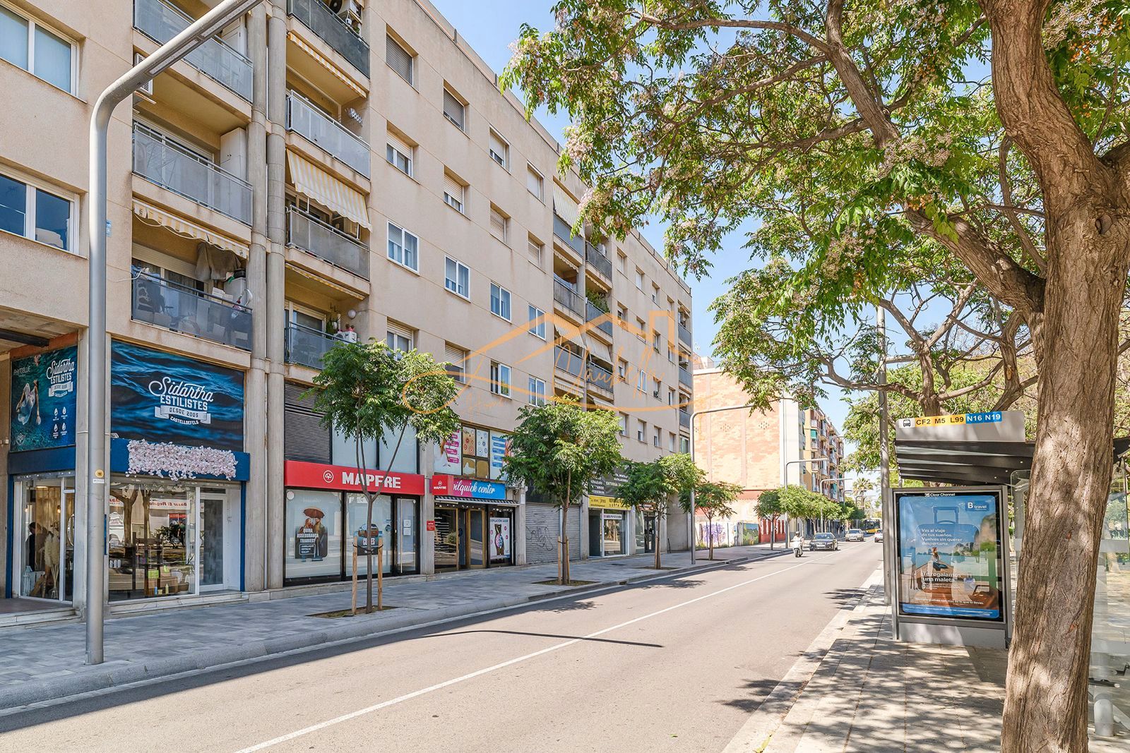 Vista exterior de Piso en venta en Castelldefels con Aire acondicionado, Calefacción y Parquet