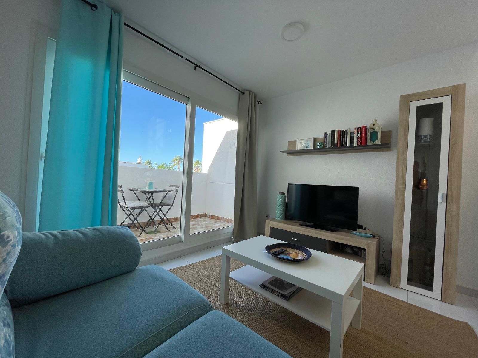 Bedroom of Duplex to rent in El Rompido  with Air Conditioner
