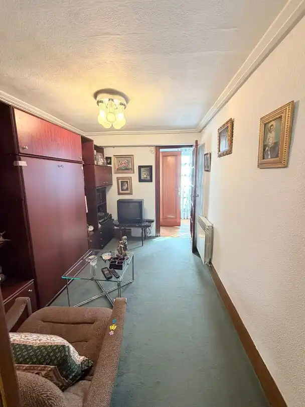 Sala d'estar de Casa o xalet en venda en Otxandio amb Calefacció
