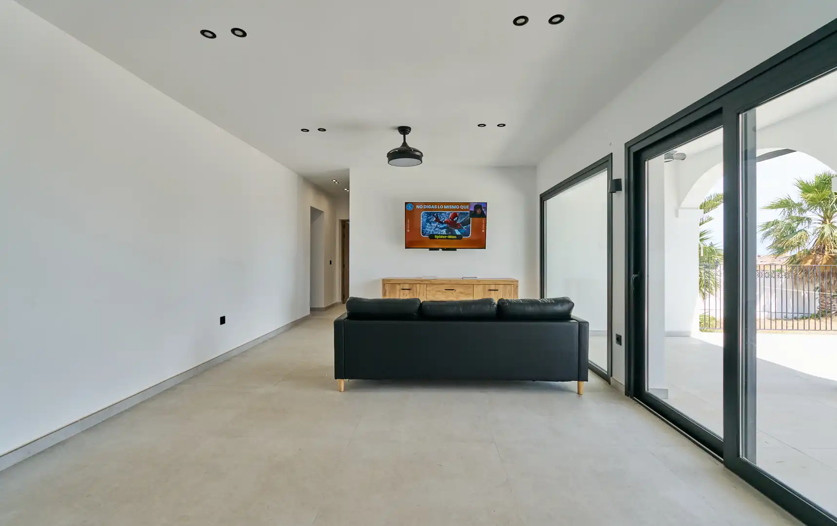 Wohnzimmer von Haus oder Chalet zum Verkauf in Mijas mit Heizung, Privatgarten und Terrasse