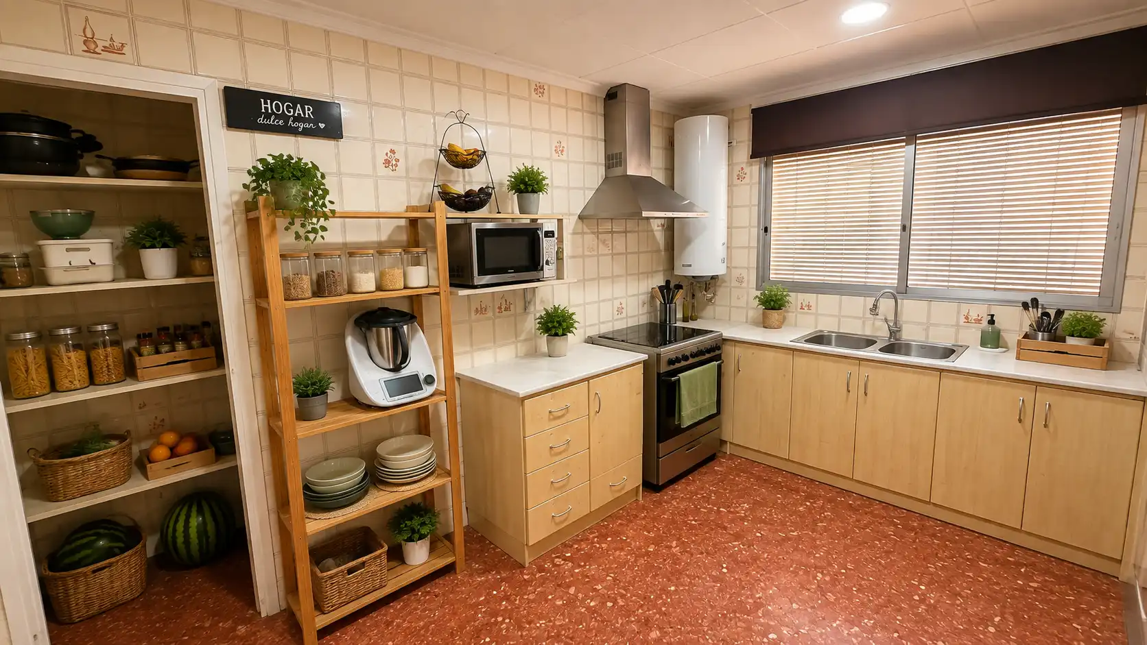 Kitchen of Houses for sale in Alberic  with Air Conditioner, Heating and Private garden