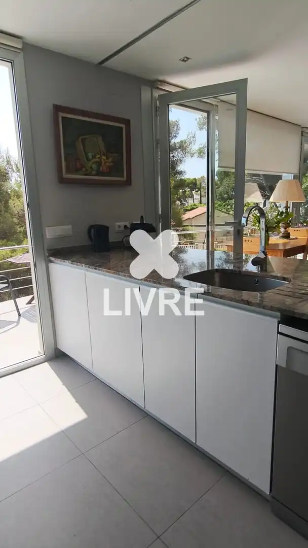 Cocina de Casa o chalet en venta en Cunit con Aire acondicionado, Calefacción y Piscina