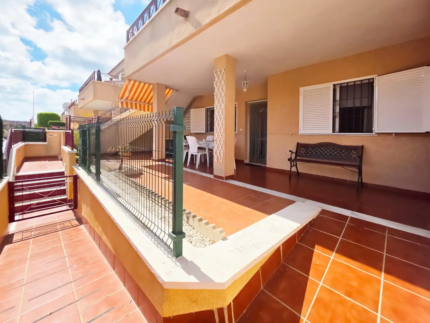 Terraza de Apartamento en venta en Santa Pola con Aire acondicionado, Amueblado y Piscina comunitaria