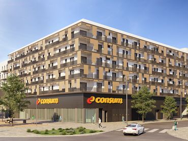 Pis d'obra nova amb balcó en venda a Carrer de Ramón y Cajal 224
