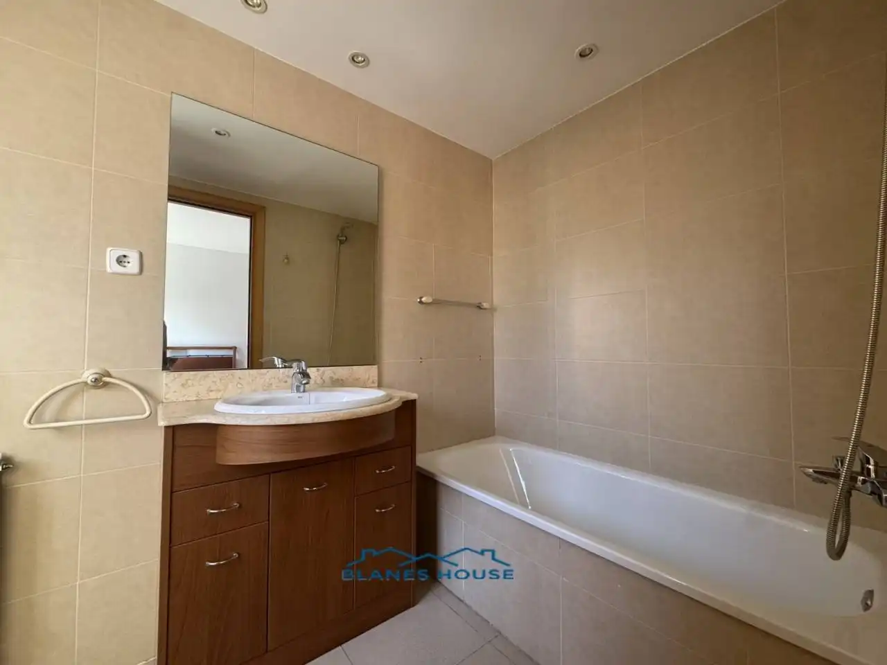 Bathroom of Flat for sale in Blanes  with Heating, Furnished and Balcony