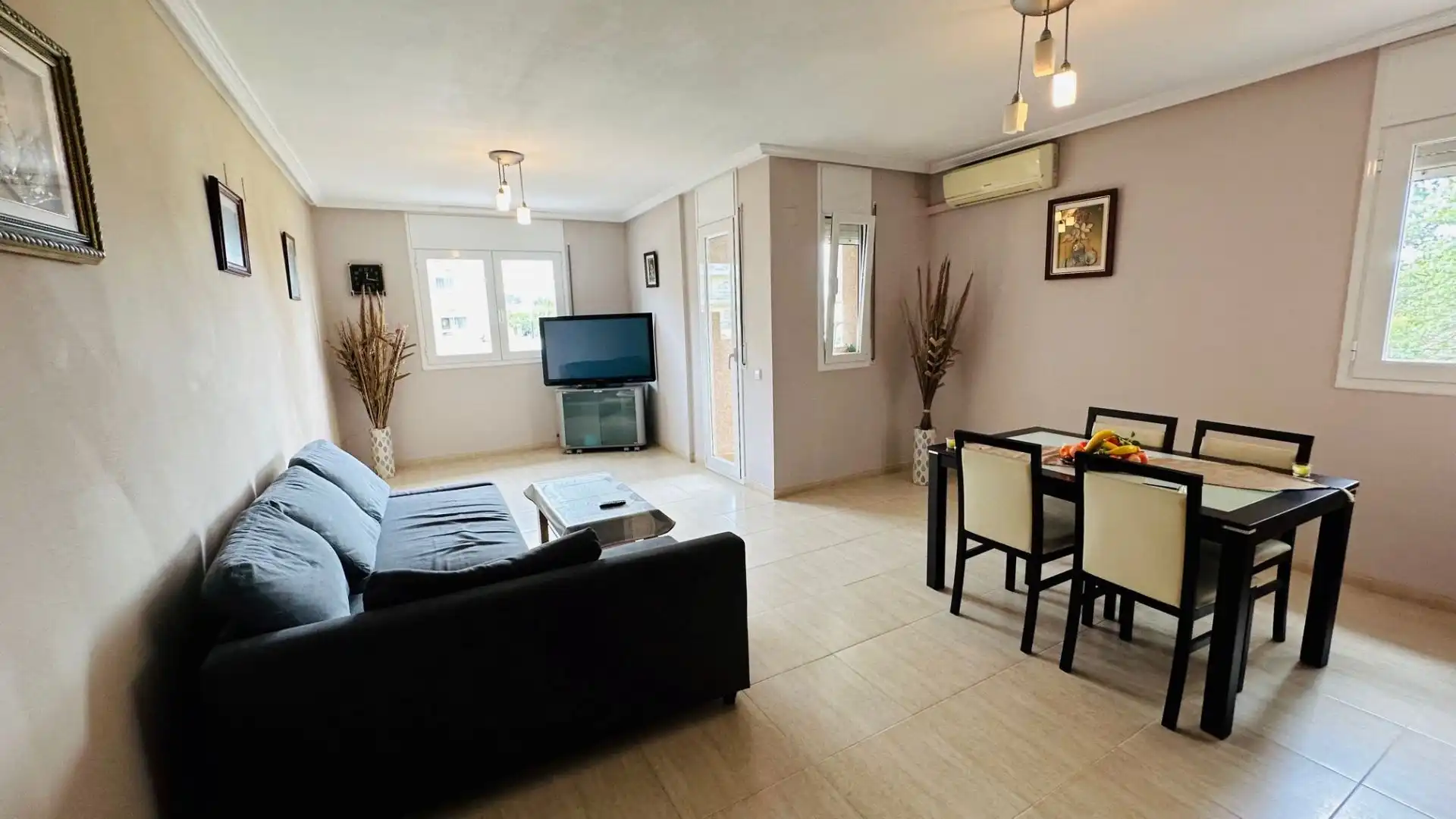 Living room of Flat for sale in Lloret de Mar  with Air Conditioner, Heating and Terrace