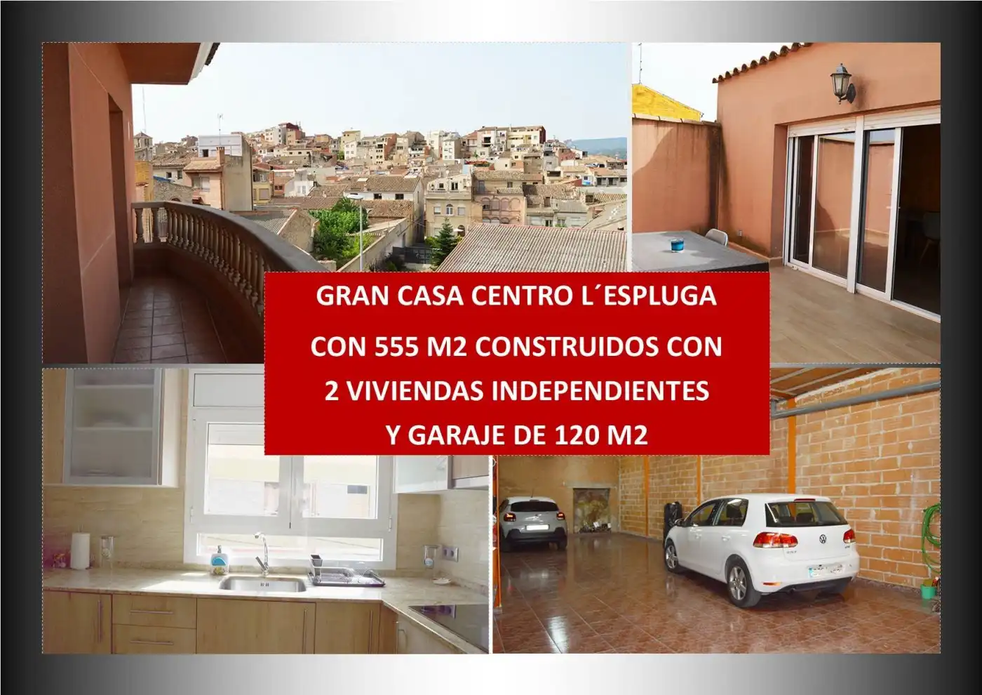Vista exterior de Casa o xalet en venda en L'Espluga de Francolí amb Aire condicionat, Terrassa i Traster