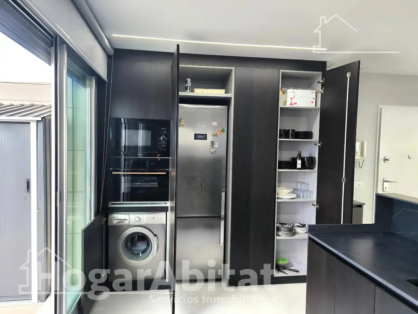 Kitchen of Attic for sale in Torrent  with Air Conditioner, Heating and Terrace