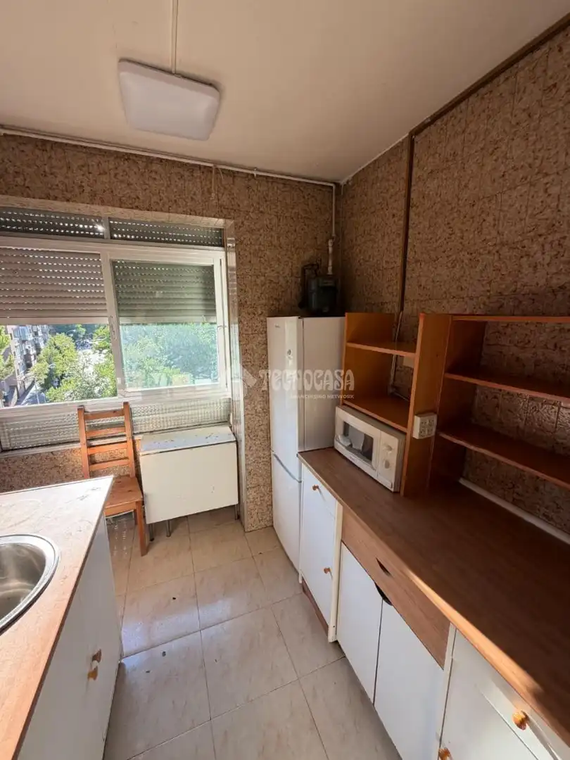 Kitchen of Flat for sale in Madrid  with Air Conditioner, Heating and Terrace