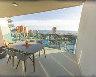 Terrassa de Apartament de lloguer en Benidorm amb Aire condicionat i Terrassa