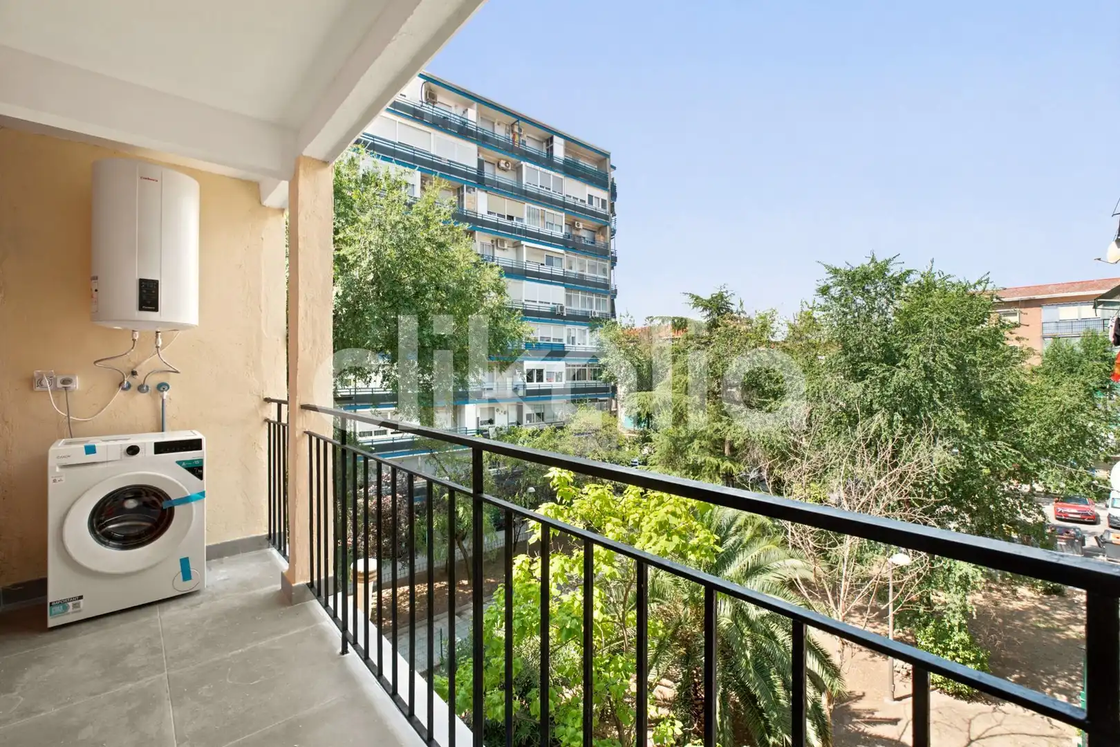Terraza de Piso de alquiler en Madrid con Calefacción y Terraza