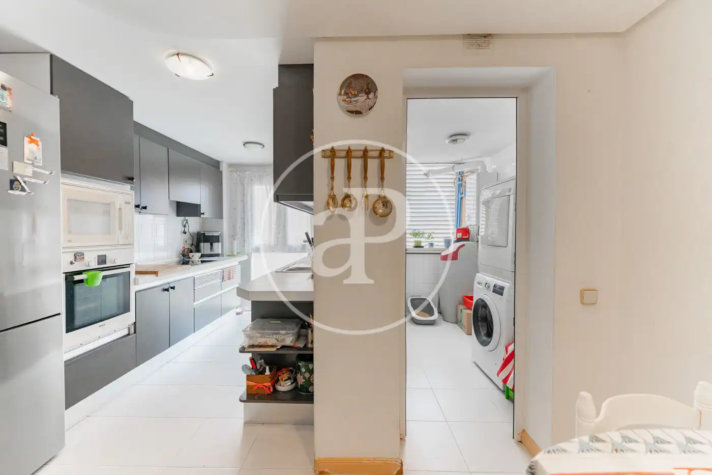Kitchen of Flat for sale in  Palma de Mallorca  with Air Conditioner, Heating and Private garden