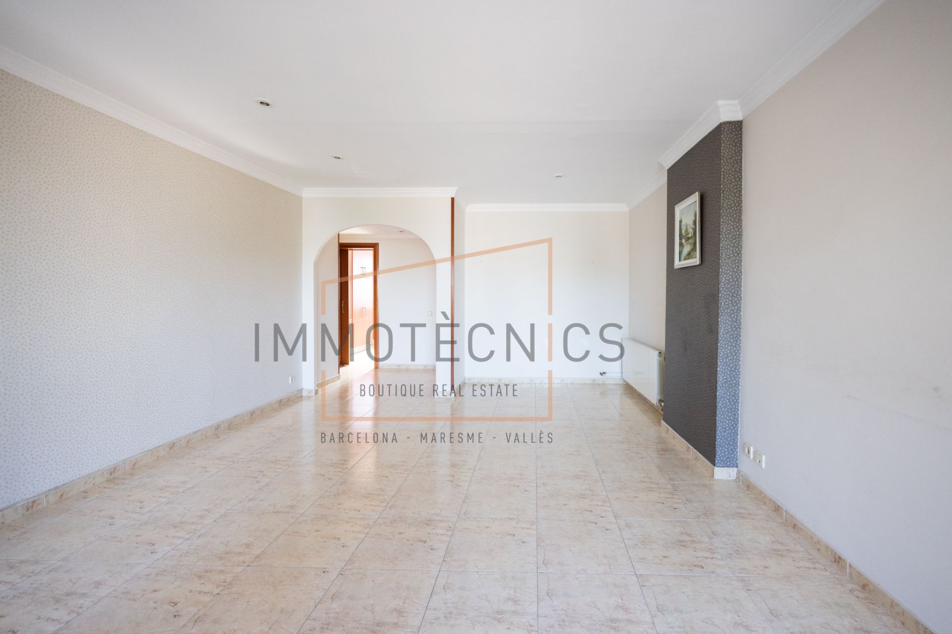 Living room of Flat for sale in Les Franqueses del Vallès  with Heating, Oven and Balcony