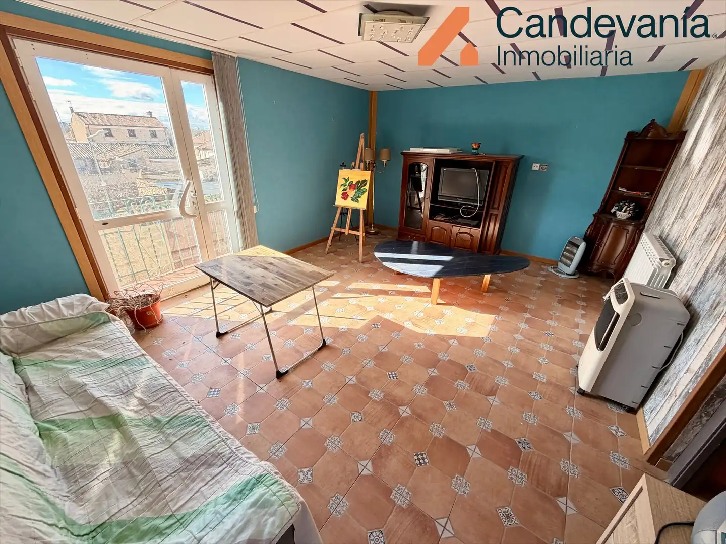 Sala de estar de Casa o chalet en venta en Gurrea de Gállego con Calefacción y Jardín privado