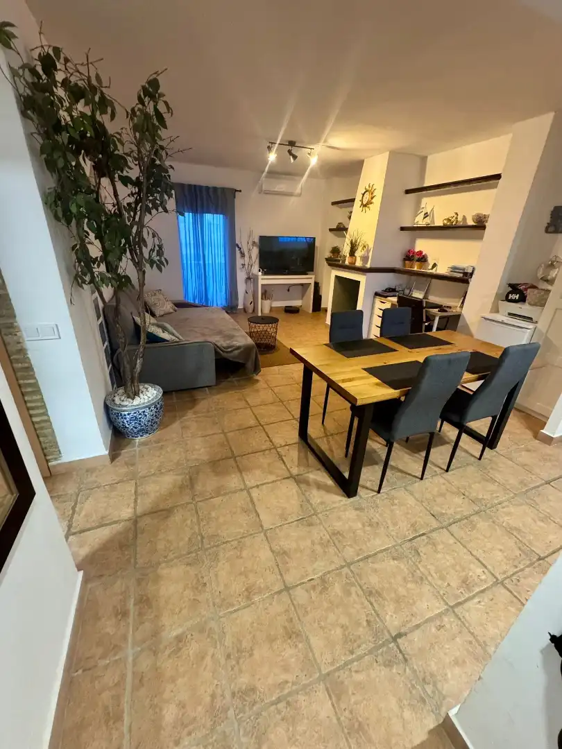 Sala d'estar de Pis en venda en La Pobla de Farnals amb Aire condicionat, Calefacció i Moblat