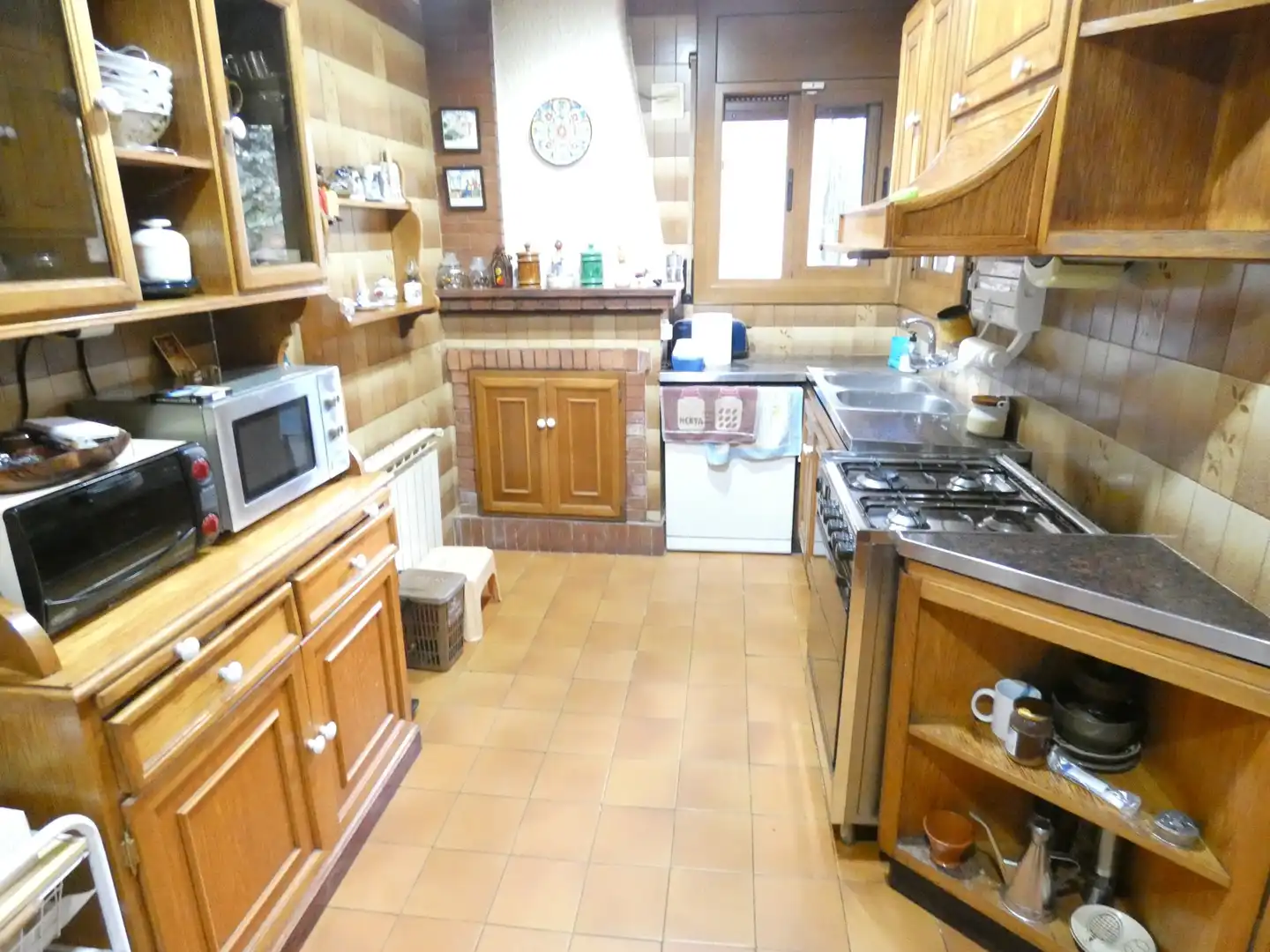 Cocina de Finca rústica en venta en Ripollet con Calefacción, Terraza y Trastero