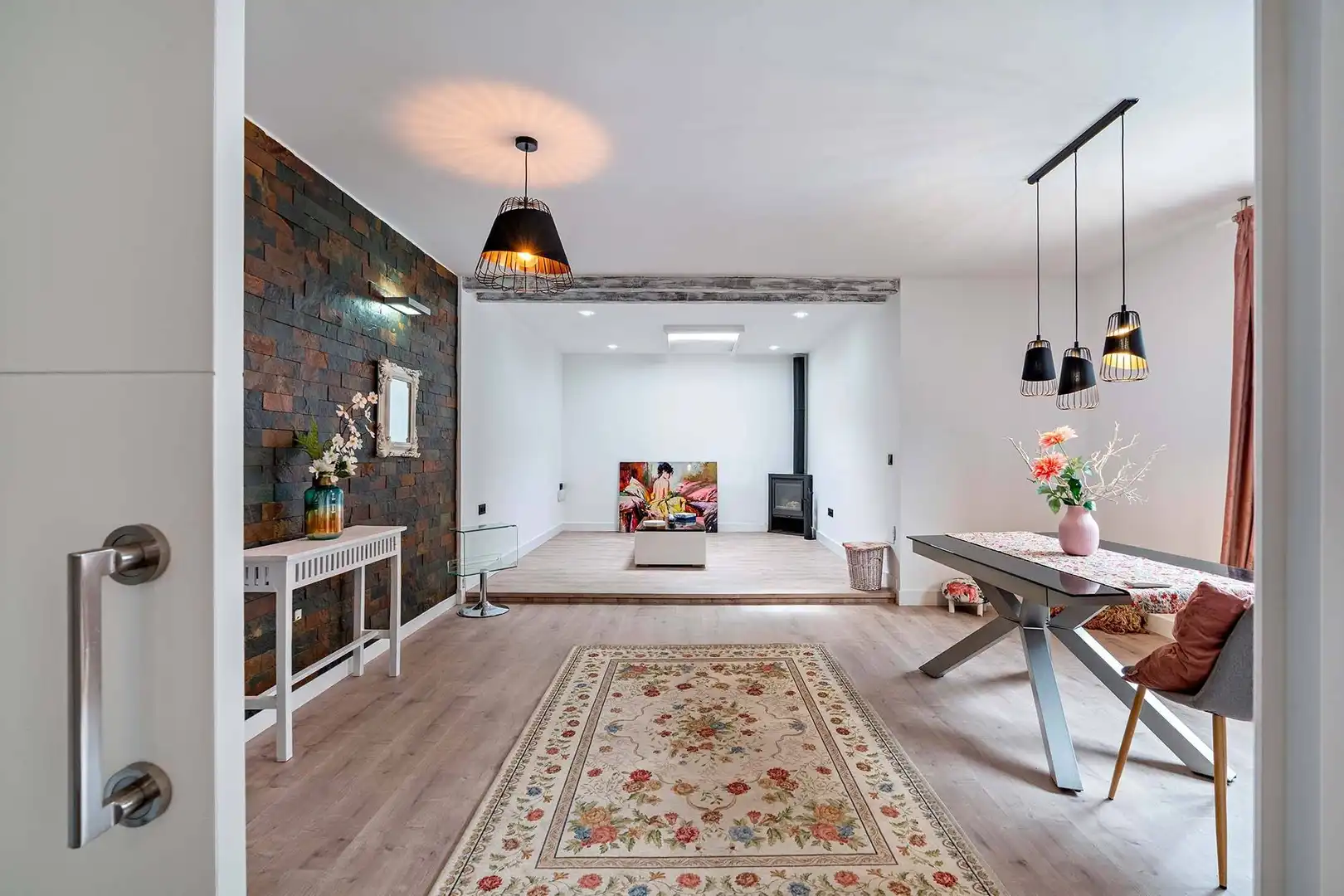 Living room of Detached homes for sale in Roquetas de Mar  with Air Conditioner and Community pool