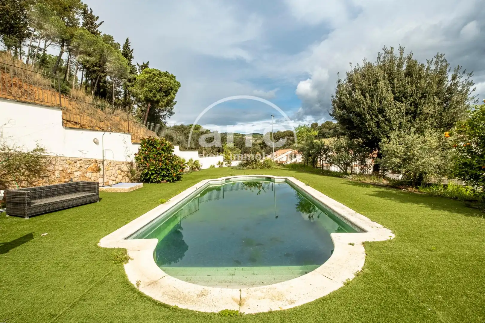 Piscina de Casa o chalet en venta en Arenys de Mar con Calefacción, Jardín privado y Terraza