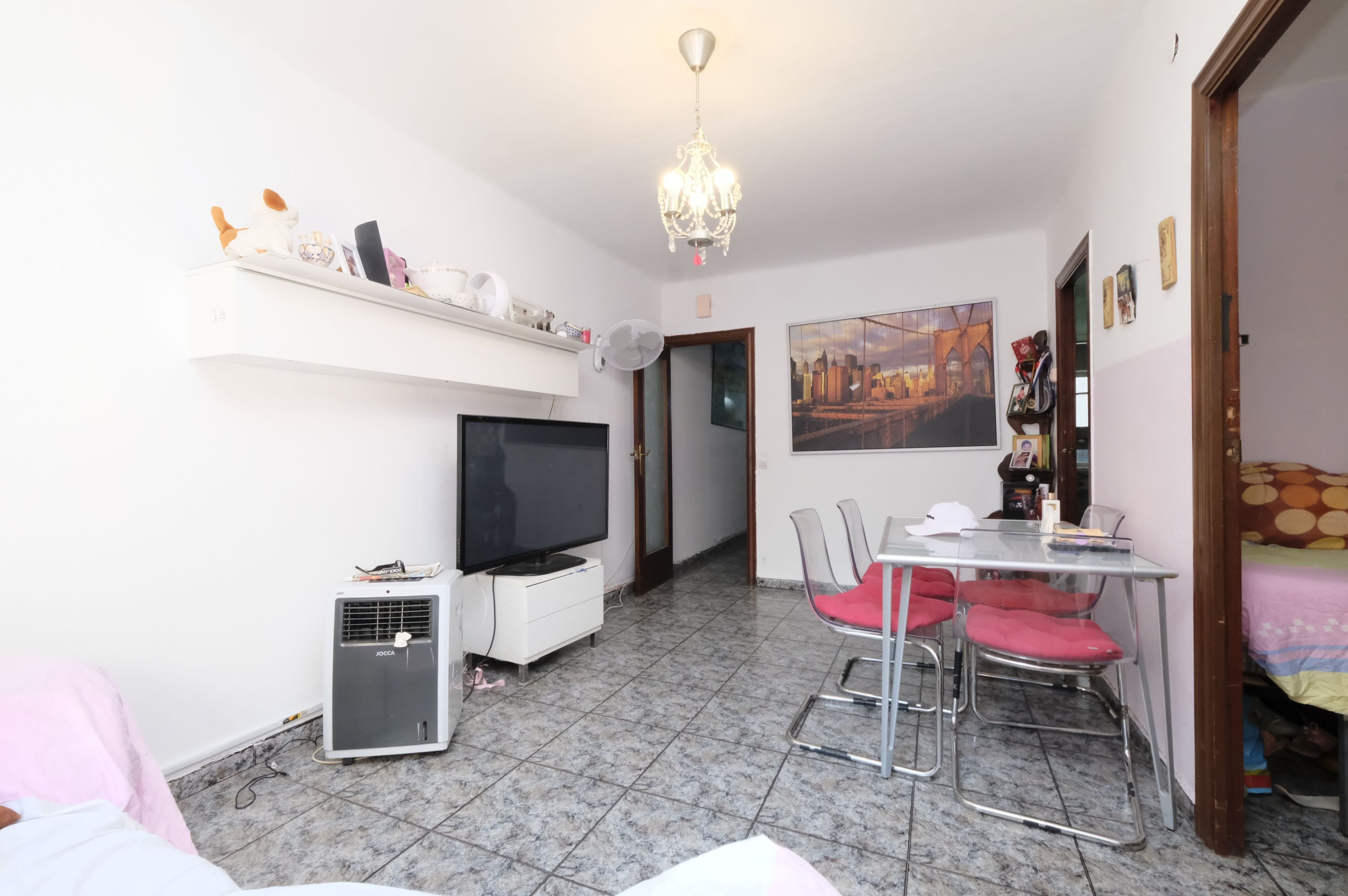 Sala d'estar de Pis en venda en  Barcelona Capital amb Calefacció