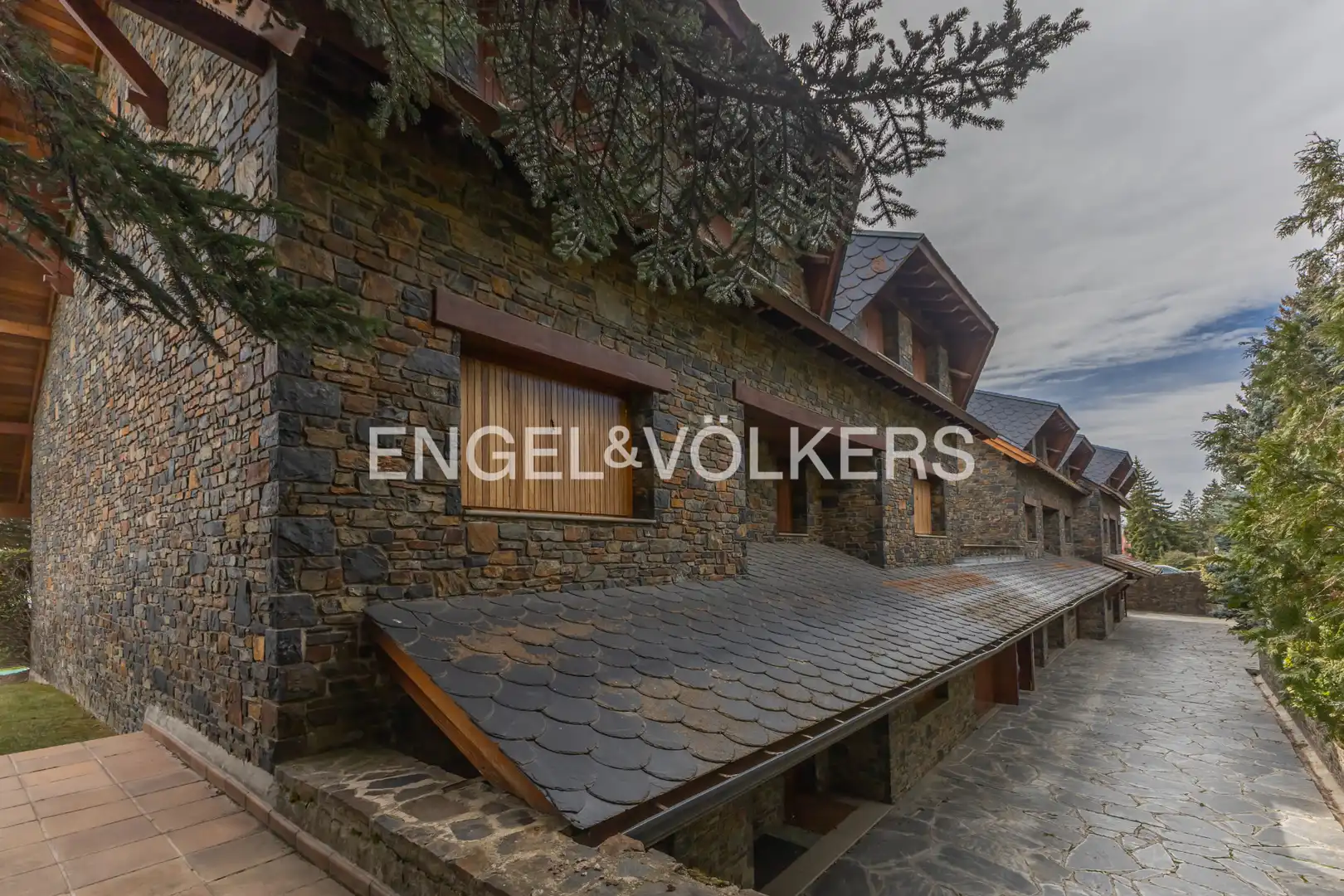 Exterior view of Detached homes for sale in Llívia  with Heating, Parquet flooring and Terrace