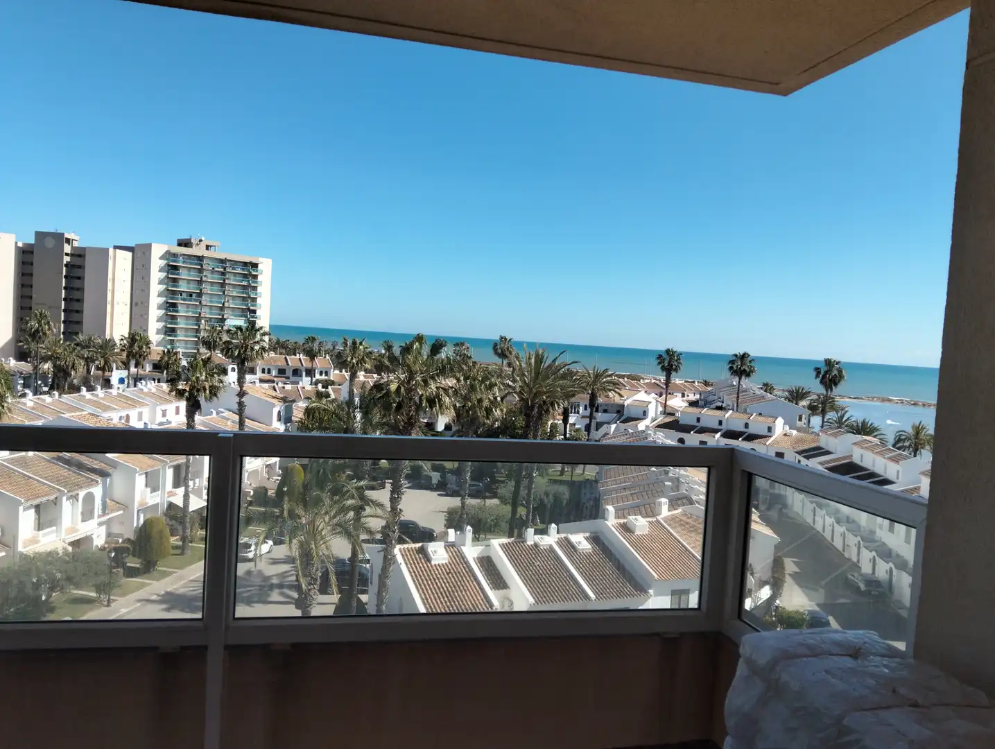 Bedroom of Flat for sale in La Manga del Mar Menor  with Air Conditioner, Heating and Private garden