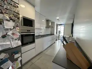 Küche von Wohnung zum Verkauf in Las Rozas de Madrid mit Klimaanlage, Terrasse und Abstellraum