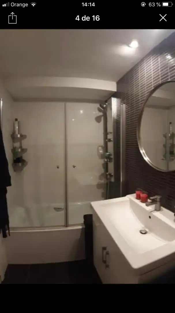 Bathroom of Flat for sale in Alpedrete  with Heating, Parquet flooring and Oven