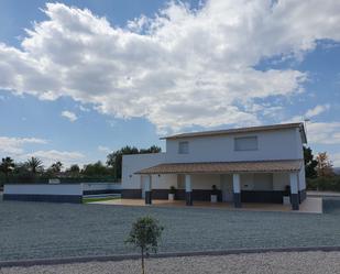 Vista exterior de Casa o xalet en venda en Puerto Lumbreras amb Aire condicionat, Terrassa i Piscina