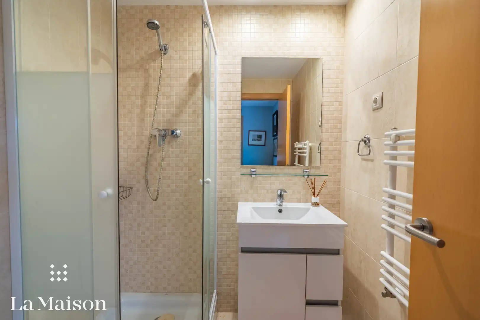 Baño de Casa adosada en venta en Cabrils con Aire acondicionado, Calefacción y Jardín privado