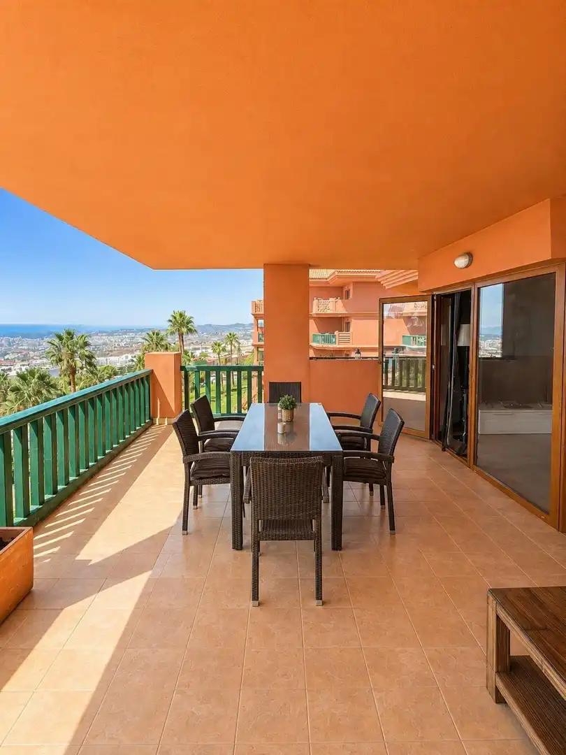 Terraza de Apartamento en venta en Benalmádena con Aire acondicionado, Jardín privado y Terraza