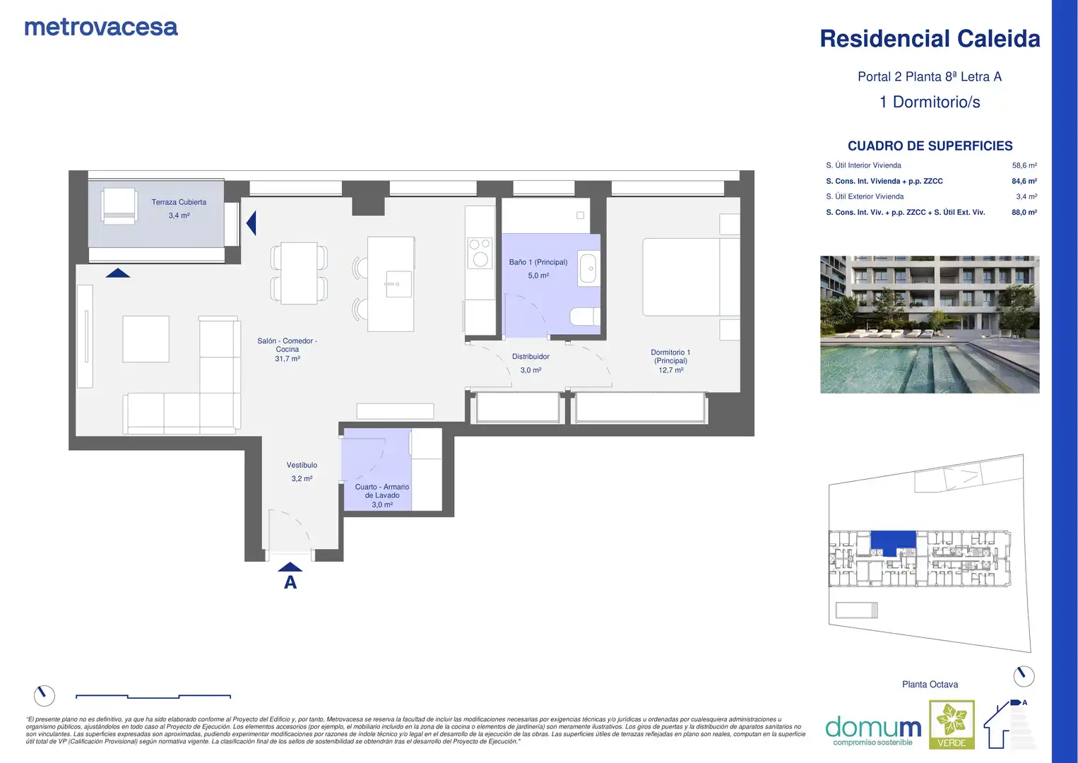 Flat with terrace for sale in Camiño de Visma a Gramela 16, imagen 2