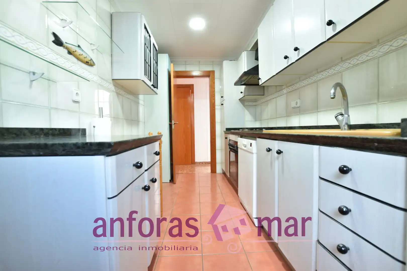 Küche von Wohnung zum Verkauf in La Canonja mit Klimaanlage, Heizung und Terrasse