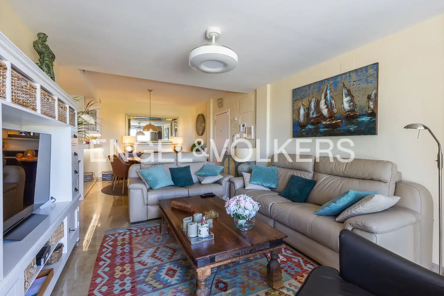 Living room of Flat for sale in Ador  with Air Conditioner, Heating and Private garden