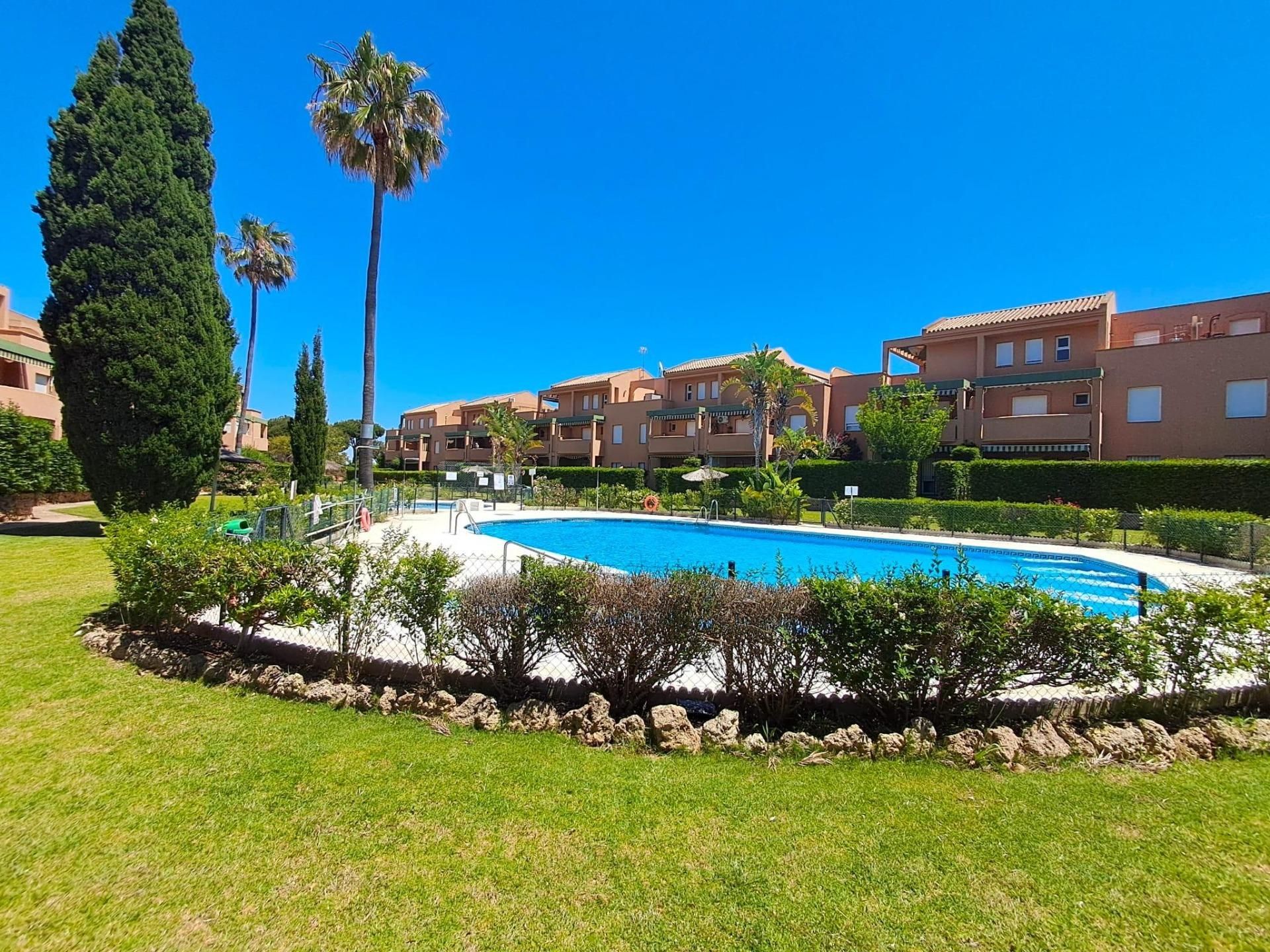 Garden of Apartment for sale in Chiclana de la Frontera  with Air Conditioner, Heating and Private garden